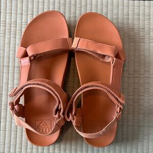 Reef Women's Coral Orange Adjustable Strap Sandals